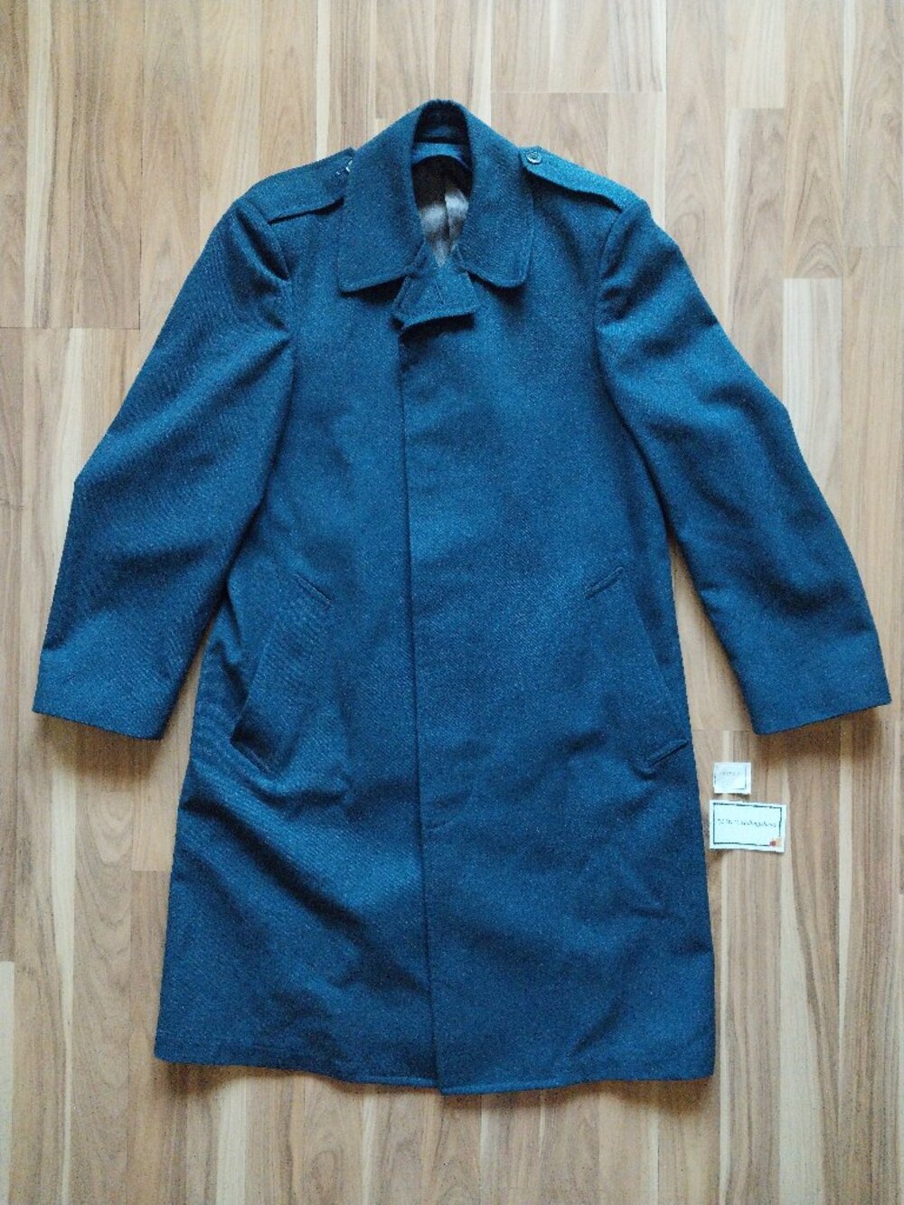 Canadian Air Force Service Dress All Weather Wool Coat Size 6436 Small XShort
